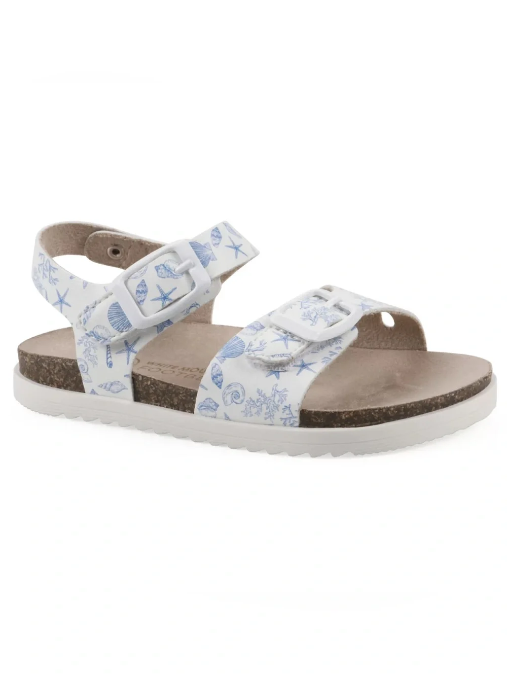 White Mountain footbed sandals